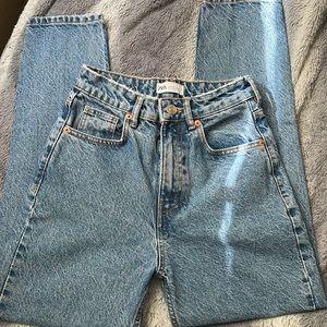 Zara mom jeans.